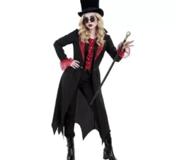 Elegante costume da vampiro per donna