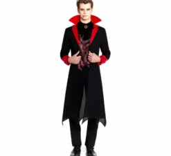 Elegante costume da vampiro per uomo