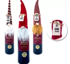Elfo di Natale Copri Bottiglia da 30 cm in modelli assortiti