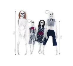 Famiglia di 4 scheletri di 40 cm