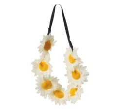 Fascia con fiori bianchi
