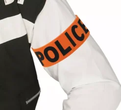 Fascia da braccio della polizia arancione