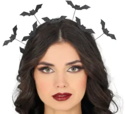Fascia per capelli a forma di pipistrello