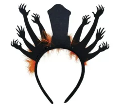 Fascia per capelli con lapide con zombie