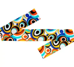Fascia per capelli psichedelica hippie con bolle