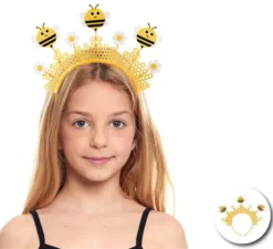 Fascia per capelli Spring Bee con nido d'ape per bambini