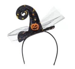 Fascia per cappello da strega con zucca