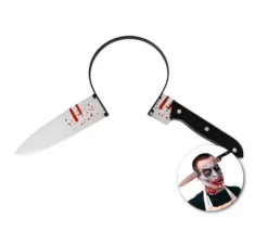 Fascia per coltello da cucina insanguinata