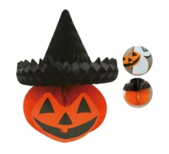 Favo di zucca con cappello 28x24 cm