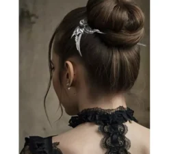 Fermaglio per capelli a forma di falce da 19 cm
