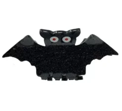 Fermaglio per capelli a forma di pipistrello da 7 cm