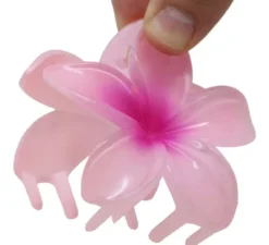 Fermaglio per capelli fiore da 8 cm in vari colori