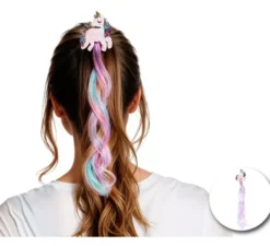Fermaglio per capelli ondulato di unicorno
