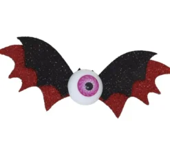 2 fermagli per capelli a forma di pipistrello con occhiello per ragazza