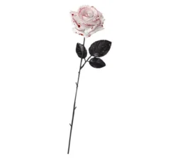 Fiore bianco con Sangue 42 cm