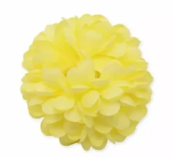 Fiore con fermaglio per capelli in vari colori di 11 cm