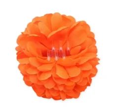 Fiore con fermaglio per capelli in vari colori di 11 cm