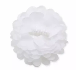 Fiore con fermaglio per capelli in vari colori di 11 cm