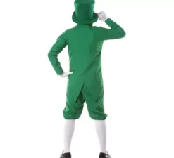 Folletto irlandese verde elfo costume per un uomo