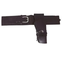 Fondina in similpelle marrone