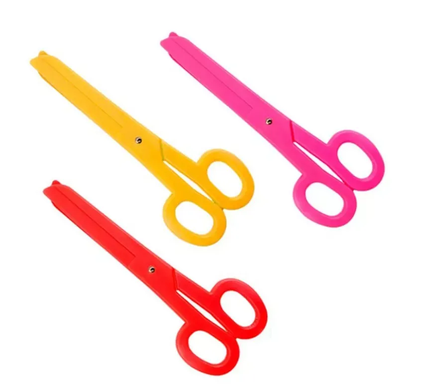Forbici classiche giganti in colori assortiti 38 cm