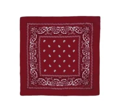 Foulard con motivo Paisley da 54x54 cm in diversi colori