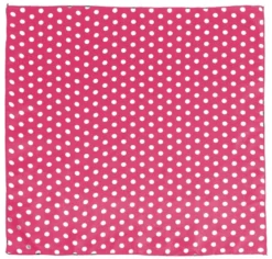 Foulard con pois bianchi da 50x50 cm in diversi colori
