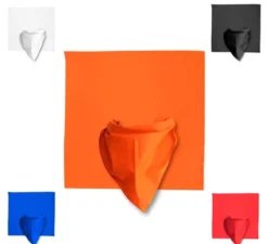 Foulard 54x54 cm per Gruppi in diversi colori
