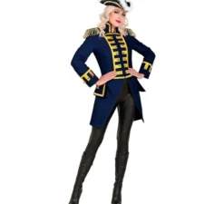 Frac Blu Costume o Giacca da Sfilata per donna