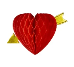 Freccia Cuore a Forma di Favo di 13 cm/dm