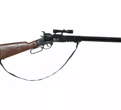 Fucile marrone con cannocchiale da 64 cm
