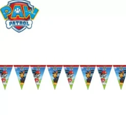 Gagliardetto in plastica Paw Patrol da 2,3 m