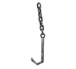 Gancio con catena di 70 cm