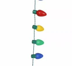 Ghirlanda circolare a batteria di 13 LED multicolori