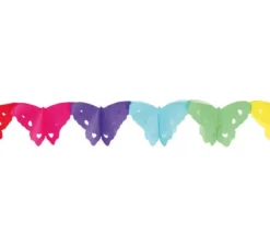 Ghirlanda con farfalle 400 cm