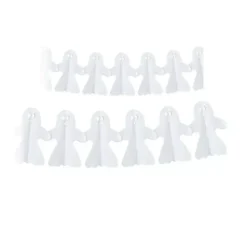 Ghirlanda di fantasmi bianchi di Halloween da 3 m