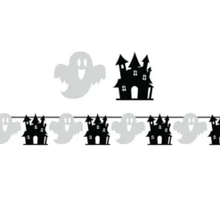 Ghirlanda di fantasmi e castelli