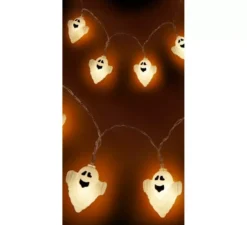 Ghirlanda di 10 fantasmi, illuminazione LED da 150 cm