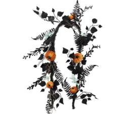 Ghirlanda di fiori di zucca da 150 cm