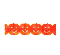 Ghirlanda di zucca arancione da 3 metri
