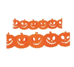 Ghirlanda di zucca sinistra da 3 m