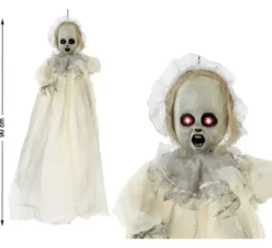 Ghost Girl con luce sospesa 90 cm