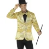 Giacca in oro con paillettes per uomo