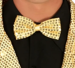 Giacca in paillettes oro per uomo