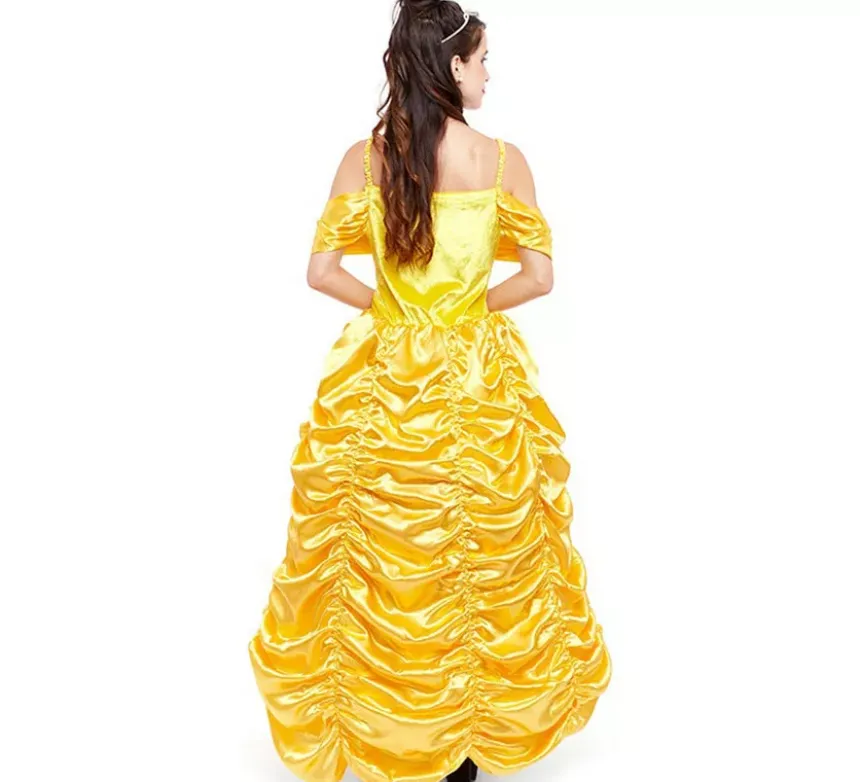 giallo da principessa delle fiabe per donna