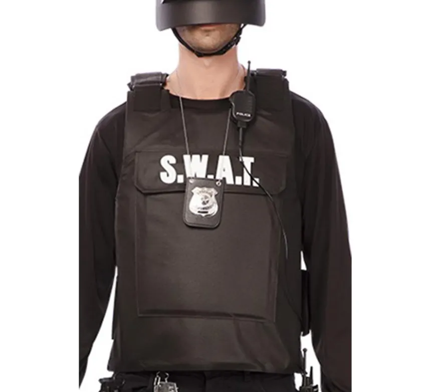 Gilet agente swat per un uomo