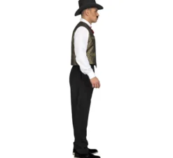 Gilet da Costume o da cowboy con stampa per uomo