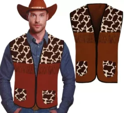 Gilet da cowboy per adulti