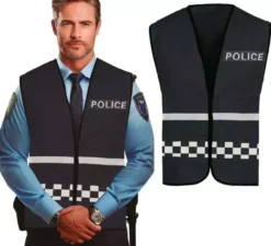 Gilet da polizia per adulti in vari colori