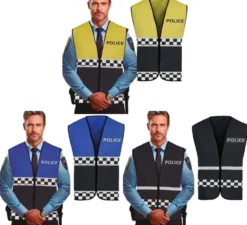 Gilet da polizia per adulti in vari colori